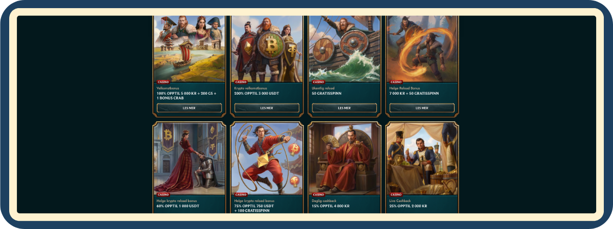 Casino bonuser og kampanjer hos My Empire Casino – en informativ, tydelig og ansvarlig oversikt over tilgjengelige bonuser og kampanjer, inkludert vilkår, omsetningskrav og hvordan de fungerer, laget for å hjelpe spillere med trygge og velinformerte valg.