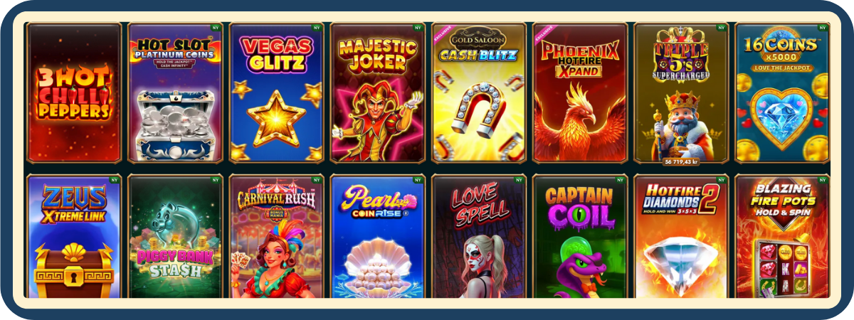 Spilleautomater hos My Empire Casino – en informativ, nøytral og ansvarlig oversikt over utvalgte automater, temaer, funksjoner, spillutviklere og tips, laget for å hjelpe spillere med å ta trygge og velinformerte valg.