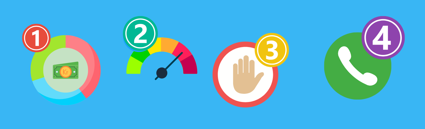 Illustrasjon som fremhever viktigheten av ansvarlig spilling, inkludert tips som å sette et budsjett, bruke verktøy for spillkontroll, ta pauser og søke hjelp ved behov for en trygg og positiv spillopplevelse.