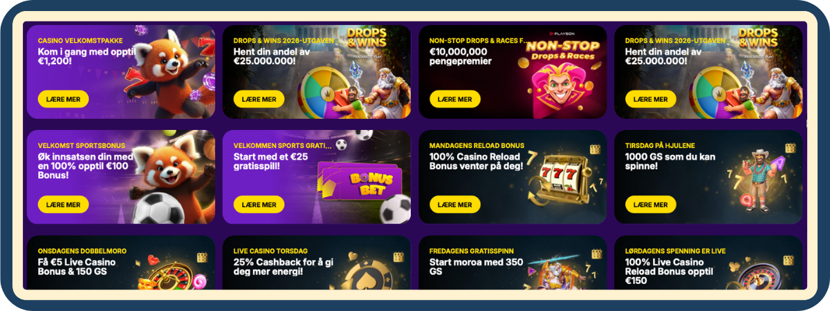 Bonuser og kampanjer hos Bonusbet Casino – en informativ og balansert oversikt over tilgjengelige bonuskampanjer, inkludert velkomstbonus, gratisspinn, reload-bonuser og tidsbegrensede tilbud, presentert for å hjelpe spillere med å forstå vilkår og ta trygge, velinformerte valg.