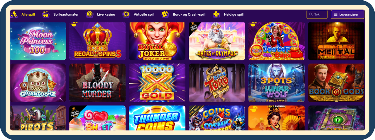 Spilleautomater hos Bonusbet Casino – en informativ og balansert oversikt over slotspill, spillutviklere, funksjoner og temaer, presentert for å hjelpe spillere med å forstå spillutvalget og ta trygge og velinformerte valg.